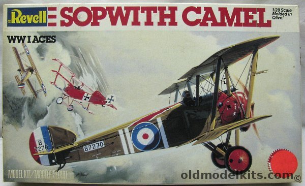 Revell 1/28 Sopwith Camel, 4419 plastic model kit